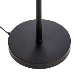 Gang|Gulvlamper ^ Avonni Gulvlampe LM-9113-2BSY, sort, metal, 180 cm høj, E14
