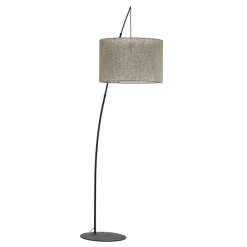 Gulvlamper|Gulvlamper ^ TK Lighting Gulvlampe Moby Green med tekstilskærm