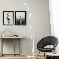 Nowodvorski Lighting Gulvlamper|Gulvlamper > Gulvlampe Mono II, 2 lyskilder, hvid