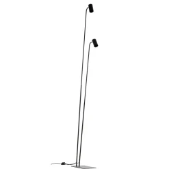 Nowodvorski Lighting Gulvlamper > Gulvlampe Mono II, 2 lyskilder, sort