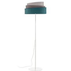 Duolla Gulvlamper > Gulvlampe Pastell Trio turkis/grå/lysegrå