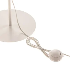 Duolla Gulvlamper|Gulvlamper > Gulvlampe Roller, hvid/guld, højde 145 cm