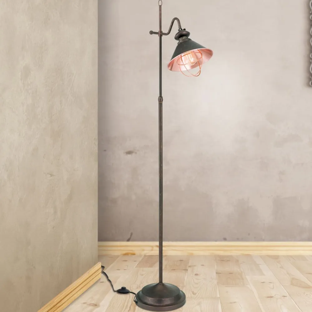 Gulvlamper|Gulvlamper ^ ORION Gulvlampe Shanta i antik stil