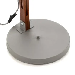Lamkur Gulvlamper|Gulvlamper > Gulvlampe Skansen, justerbar, grå