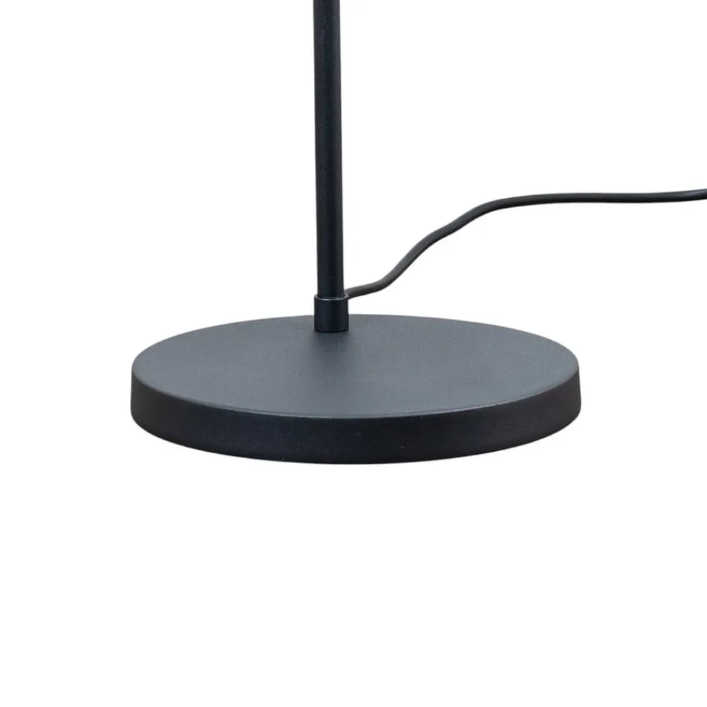 Opviq Gulvlamper > Gulvlampe Tattoo 4090, sort, metal, højde 120 cm