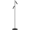 Argon Arbejdsrum/Kontor|Gulvlamper > Gulvlampe Torre, 2 lyskilder, sort
