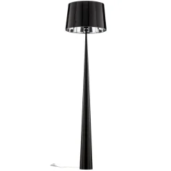 Aluminor Gulvlamper|Gulvlamper > Gulvlampe Totem LS med krom-finish, sort