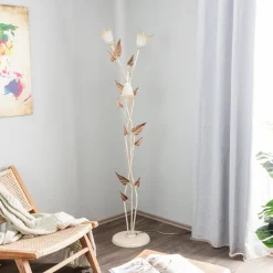 Gulvlamper|Gulvlamper ^ ONLI Gulvlampe Vanda i florentinsk stil, elfenben