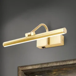 ORION Gang|Væglamper > Gylden LED-gallerilampe Sofia, 30 cm