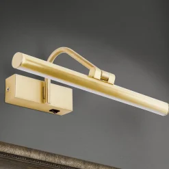 ORION Gang|Væglamper > Gylden LED-gallerilampe Sofia, 30 cm