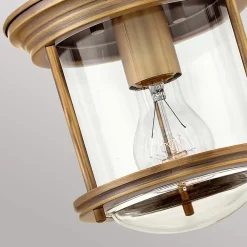 Udendørs Loftlamper ^ Quintiesse Hadrian Mini udendørs loftslampe, bronze/klar