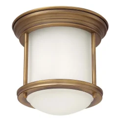 Udendørs Loftlamper ^ Quintiesse Hadrian Mini udendørs loftslampe, bronze/opalhvid