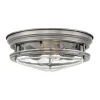 Quintiesse Udendørs Loftlamper > Hadrian udendørs loftslampe, antik nikkel/klar
