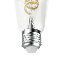 Hama Smarte Lyskilder > Smart LED Filament E27 ST64, WLAN, Matter, 4,9 W, RGBW