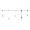 Julepynt|Julelys Udendørs ^ Markslöjd Have 24 LED-lyskæder Deco, startsæt, transformer