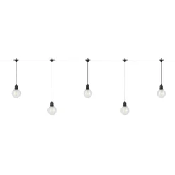 Julepynt|Julelys Udendørs ^ Markslöjd Have 24 LED-lyskæder Deco, startsæt, transformer