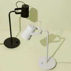 Hübsch Arbejdsrum/Kontor > Ardent bordlampe, lysegrå, jern, E14, højde 54 cm