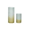Hübsch Møbel Og Interiør > Shimmer-vase, sæt med 2, glas, blå/brun