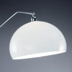 Gulvlamper ^ Helestra Doro-gulvlampe med akrylskærm, hvid