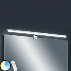 Væg- Og Spejllamper ^ Helestra Gaia LED-spejllampe, fjernbetjening 79 cm