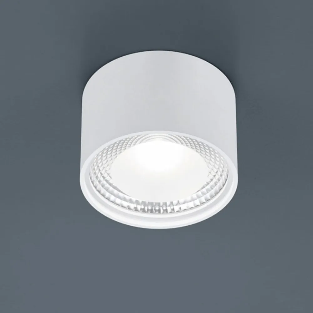 Loftlamper|Loftlamper ^ Helestra Kari LED-loftlampe, rund, hvid