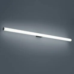 Helestra Væg- Og Spejllamper > Loom LED-spejllampe sort, 120 cm