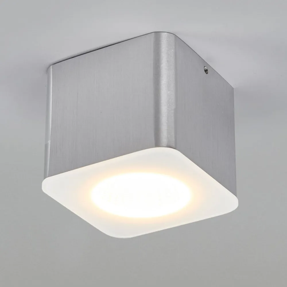 Helestra Loftlamper > Oso LED-loftspot, kantet, mat alu