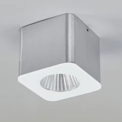 Helestra Loftlamper > Oso LED-loftspot, kantet, mat alu