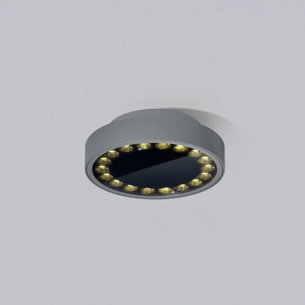 Helestra Udendørs Loftlamper > Say LED udendørs loftlampe grafit Ø18,5cm