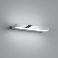 Væg- Og Spejllamper ^ Helestra Slate LED-væglampe, krom, 30 cm