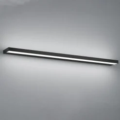 Væg- Og Spejllamper|Væglamper ^ Helestra Slate LED-væglampe, mat sort 90 cm