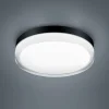 Loftlamper ^ Helestra Tana LED-loftslampe, sort, Ø 28 cm