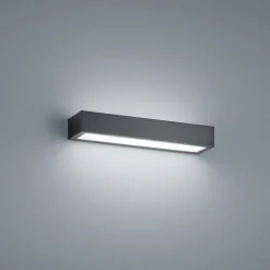 Helestra Væg- Og Spejllamper|Væglamper > Theia LED-væglampe, mat sort 30 cm