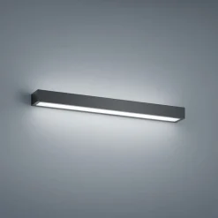 Helestra Gang|Pendellamper > Theia LED-væglampe, mat sort 60 cm