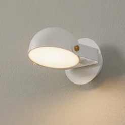 Viokef Væglamper > Hemi LED-væglampe, drejelig skærm, hvid