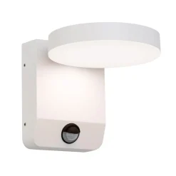 ORION Væglampe Med Sensor > Hendryk LED-væglampe, udendørs med sensor, hvid