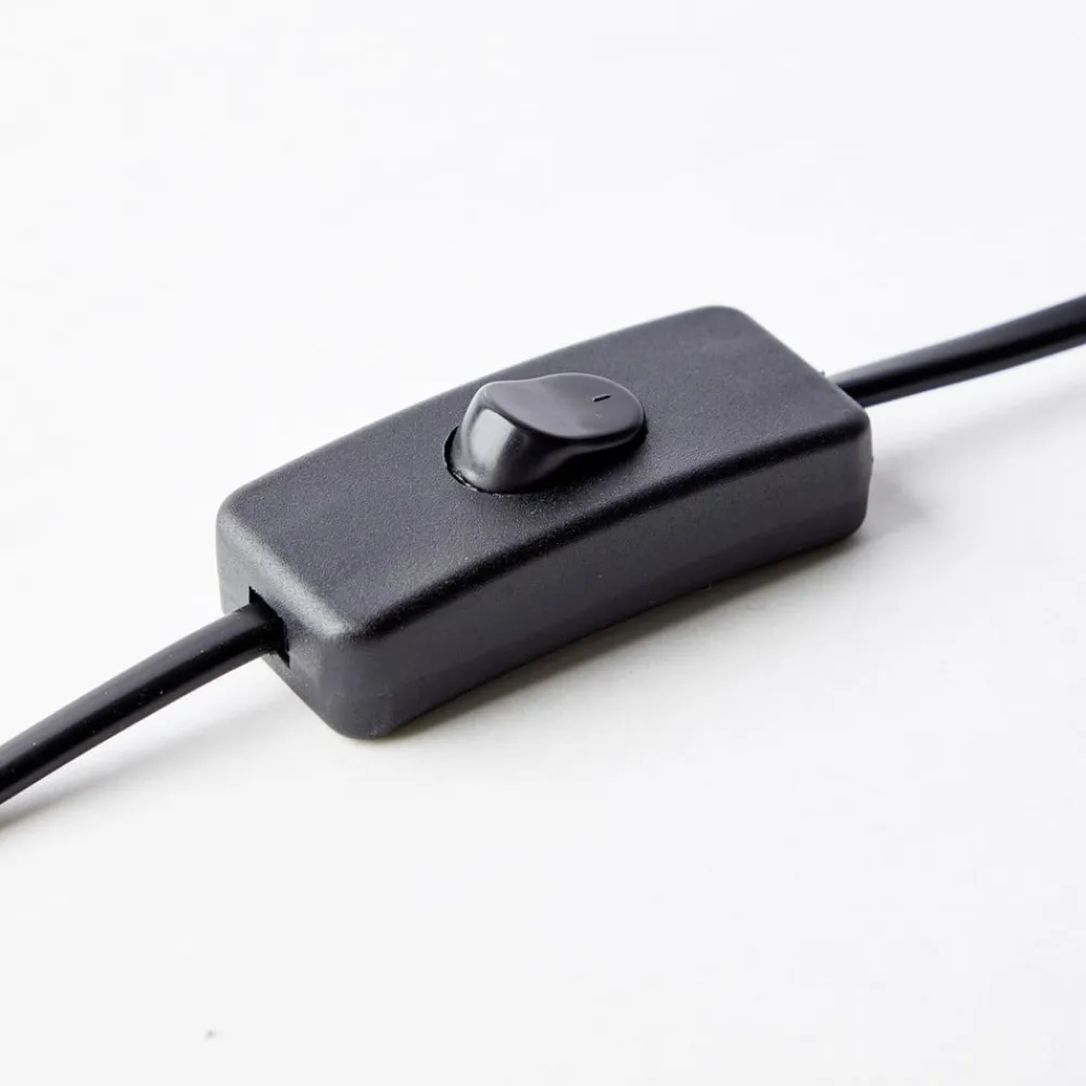 Arbejdsrum/Kontor ^ Brilliant Henry skrivebordslampe, sort, højde 50 cm, justerbar