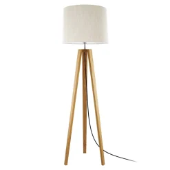 HerzBlut Gulvlamper|Gulvlamper > Anni gulvlampe, knasteg oliebeh./creme