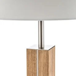 HerzBlut Gulvlamper|Gulvlamper > Dana gulvlampe, natur eg, hvid