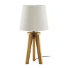 HerzBlut Bordlamper > Elli bordlampe, knasteg oliebeh./creme