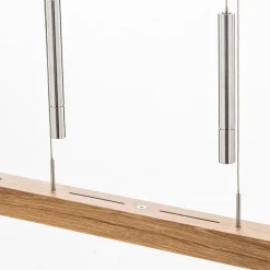 HerzBlut Pendellamper > Leonora hængelampe, Down, 121 cm natur eg