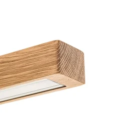 HerzBlut Pendellamper > Leonora hængelampe, Down, 121 cm natur eg