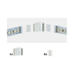 Paulmann Led Strips > Hjørneforbinder til strip Max LED