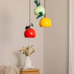 Luminex Pendellamper > Hængelampe Apple mix, farverig, metal, Ø 42 cm, 3 lyskilder, E27