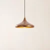 Pendellamper|Pendellamper ^ Opviq Hængelampe Barek 11545, messing brun, metal, Ø 34 cm