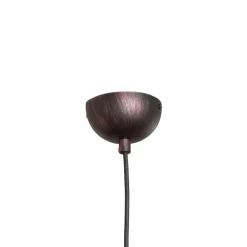 Opviq Pendellamper > Hængelampe Barek, sort/guld, Ø 34 cm, metal, E27