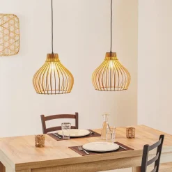 Pendellamper|Pendellamper ^ TEMAR LIGHTING Hængelampe Barrel med 2 lyskilder