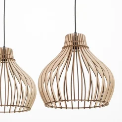 Pendellamper|Pendellamper ^ TEMAR LIGHTING Hængelampe Barrel med 2 lyskilder