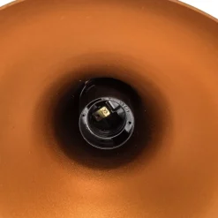 Opviq Gang|Pendellamper > Hængelampe Berceste, sort/kobber, Ø 22 cm, jern