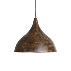 Opviq Pendellamper > Hængelampe Bitlislim, antikbrun, Ø 41 cm, metal, E27